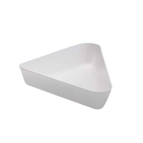 Блюдо Cambro трикутне пластик 5,5 л біле SFT1220  White