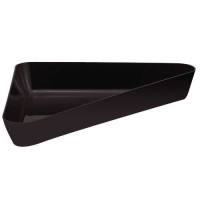 Блюдо Cambro треугольное 380х508х64 мм 4,2 л черное SFТ1515/110