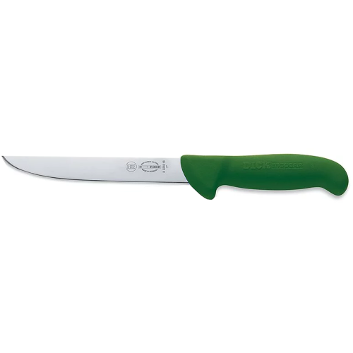 Ніж обвалювальний DICK ErgoGrip 180 мм жорсткий зелений 82259180-14