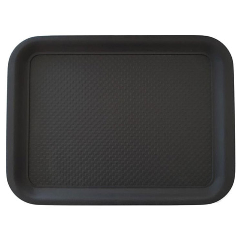 Піднос GastroPlast Fast Food 370х480 мм чорний GTPP-3748B