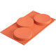 Форма для десертів Martellato Sponge Base (коло) силікон 103х20 мм 3 шт 30SF042