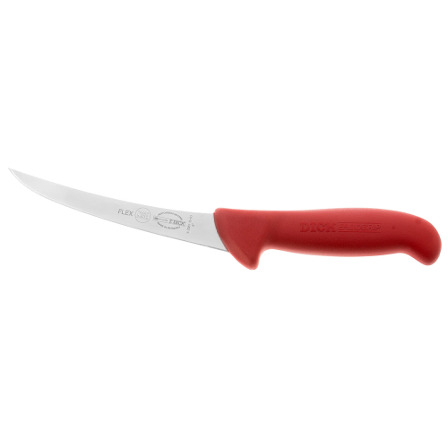 Ніж обвалювальний DICK ErgoGrip 150 мм гнучкий червоний 82981150-03