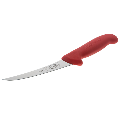 Ніж обвалювальний DICK ErgoGrip 150 мм гнучкий червоний 82981150-03