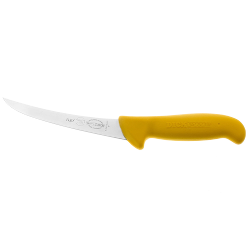 Ніж обвалювальний DICK ErgoGrip 150 мм гнучкий жовтий 82981150-02