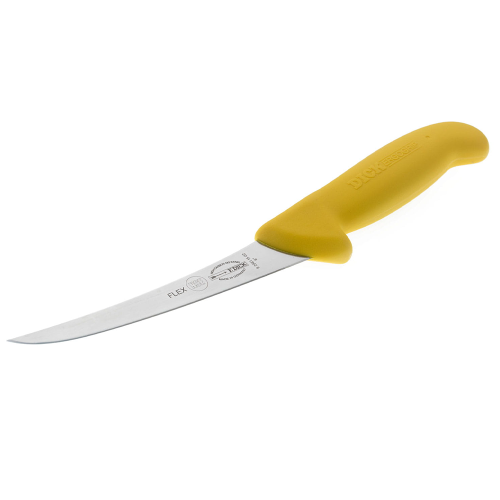 Ніж обвалювальний DICK ErgoGrip 150 мм гнучкий жовтий 82981150-02