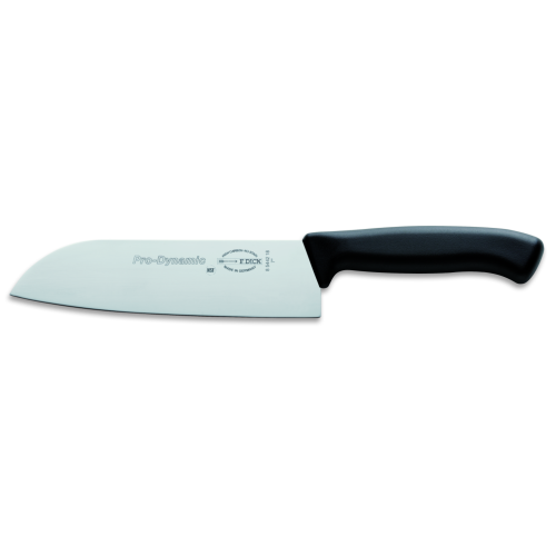 Ніж Сантоку DICK ProDynamic Santoku Kullenschliff 180 мм чорний 85442182