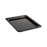 Гастроємність із меламіну з тонким обідком чорна Dalebrook GN 1/2 TB1490 - 325х265х30 мм, 0.9 л