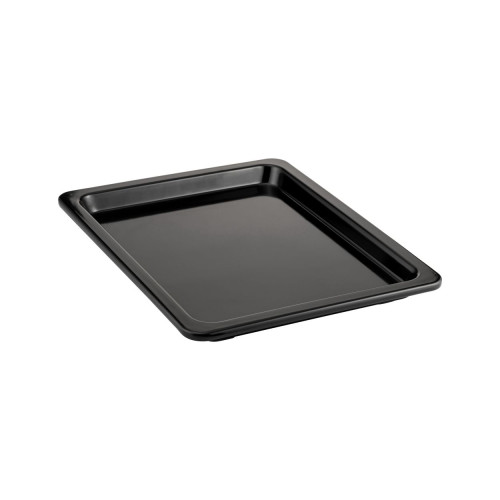 Гастроємність із меламіну з тонким обідком чорна Dalebrook GN 1/2 TB1490 - 325х265х30 мм, 0.9 л