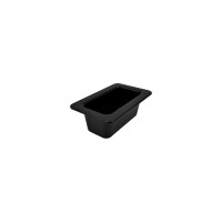 Гастроємність із меламіну чорна Dalebrook GN 1/4 TB1882 - 265х162х100 мм, 1.5 л